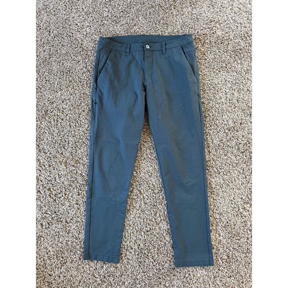 BYLT Everyday Pants 2.0 Slim Fit Men's Skinny Fit 35 Space Black
